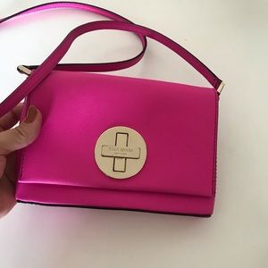 Hot pink Kate Spade cross body!